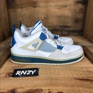 Air Jordan Fusion 4 Military Blue